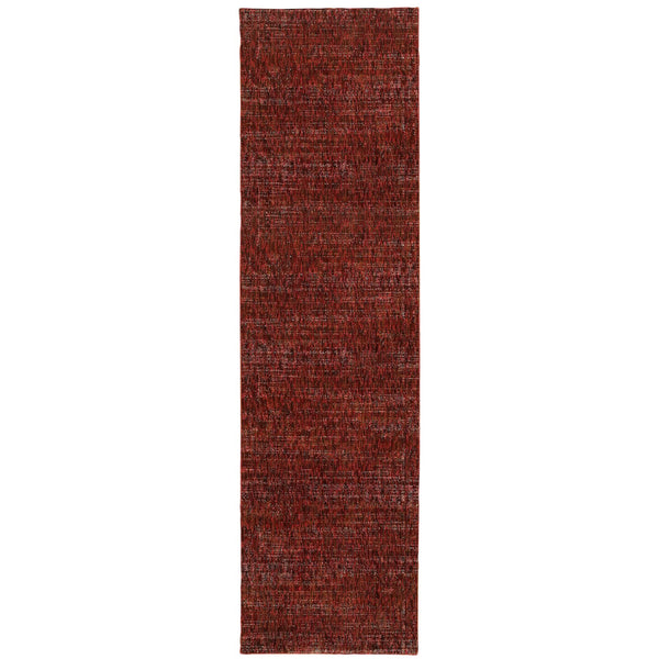 Oriental Weavers Atlas Indoor Area Rug - Luxurious Tonal Design With Lustrous Textures For Cozy Home Ambience Red,Rust Nylon A8033k067253st
