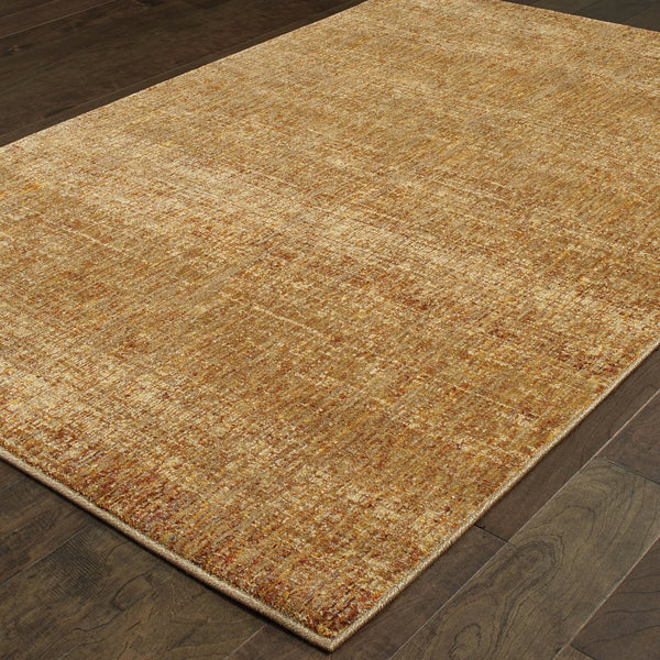 Oriental Weavers Atlas Indoor Area Rug - Luxurious Nylon/Polypropylene Blend For Cozy Ambience In Any Room Gold,Multi Nylon A8033r058100st