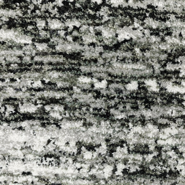 Oriental Weavers Atlas Indoor Area Rug - Luxurious Textures & Cozy Ambience For Your Home Decor, Machine-woven Quality Ash,Charcoal Nylon A8037g058100st