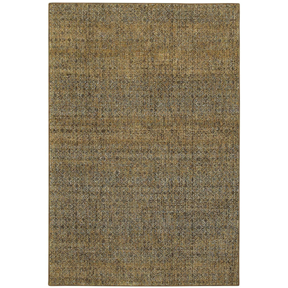 Oriental Weavers Atlas Indoor Area Rug - Luxurious Textures With Lustrous Yarn, Perfect For Cozy Home Ambience Green,Gold Nylon A8048p100170st