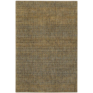 Oriental Weavers Atlas Indoor Area Rug - Luxurious Textures With Lustrous Yarn, Perfect For Cozy Home Ambience Green,Gold Nylon A8048p100170st