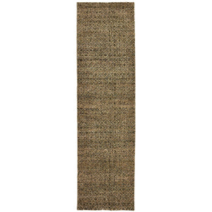 Oriental Weavers Atlas Indoor Area Rug - Luxurious Textures With Lustrous Yarn, Perfect For Cozy Home Ambience Green,Gold Nylon A8048p067253st