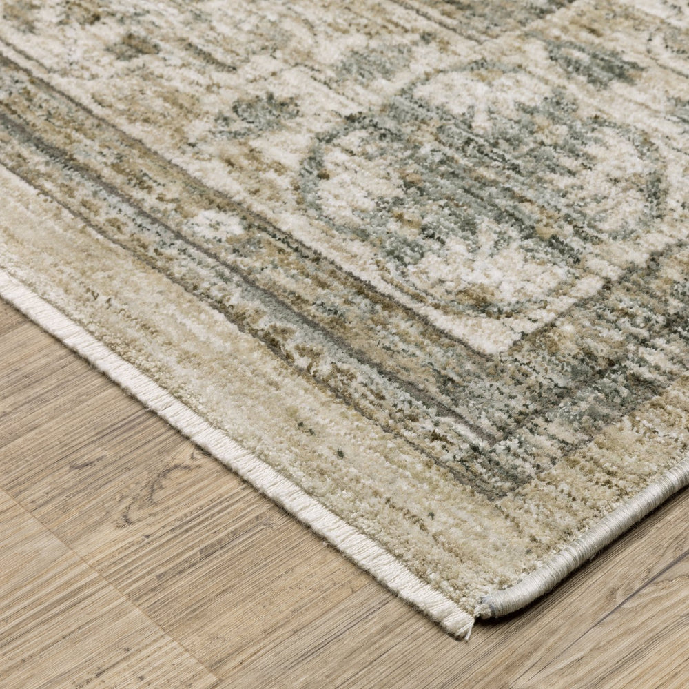 Oriental Weavers Avalon Beige And Grey Indoor Area Rug With Traditional Design - Soft, Durable, And Stylish Decor Beige,Grey Polyester Aava03160240st