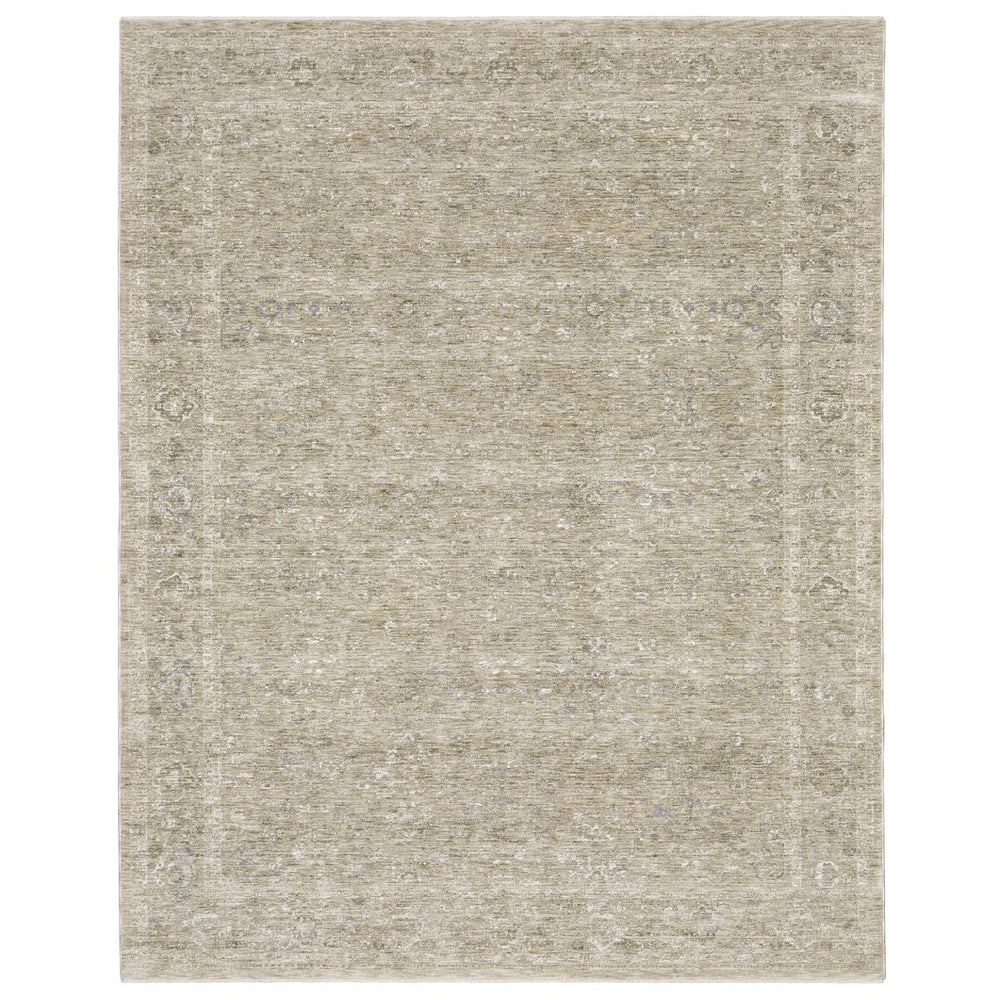 Oriental Weavers Avalon Indoor Area Rug - Elegant Traditional Design With Warm Neutrals And Soft Textured Feel Beige,Grey Polyester Aava07097152st