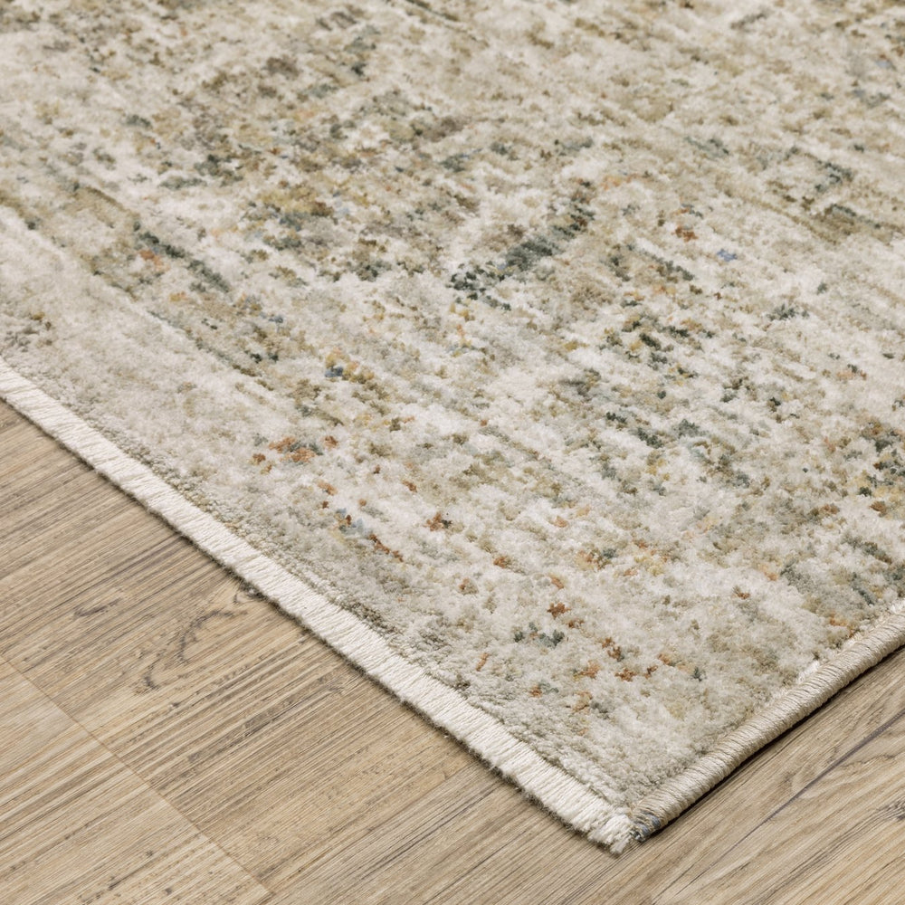 Oriental Weavers Avalon Indoor Area Rug - Traditional Design In Warm Neutrals With Blue And Green Accents For Elegance Beige,Grey Polyester Aava08097152st