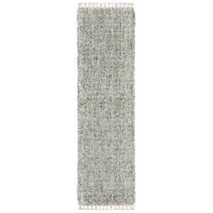 Oriental Weavers Axis Indoor Area Rug - Soft Textured High-pile Design With Modern Global Styles And Fun Colors Light Blue,Ivory Polypropylene Aax02a068235st