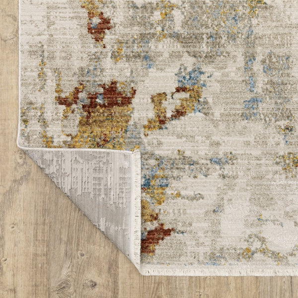 Oriental Weavers Bauer Eco-friendly Power-loomed Indoor Area Rug - Sustainable Style For Modern And Rustic Spaces Beige,Multi Pet Fibers B1340w117165st