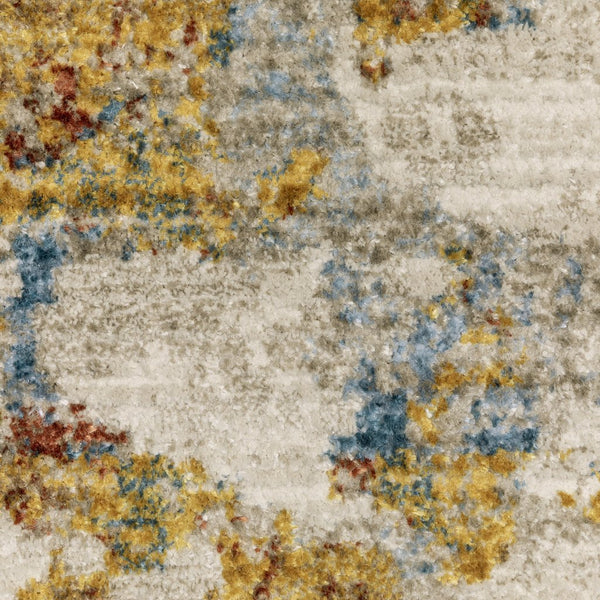 Oriental Weavers Bauer Eco-friendly Power-loomed Indoor Area Rug - Sustainable Style For Modern And Rustic Spaces Beige,Multi Pet Fibers B1340w117165st