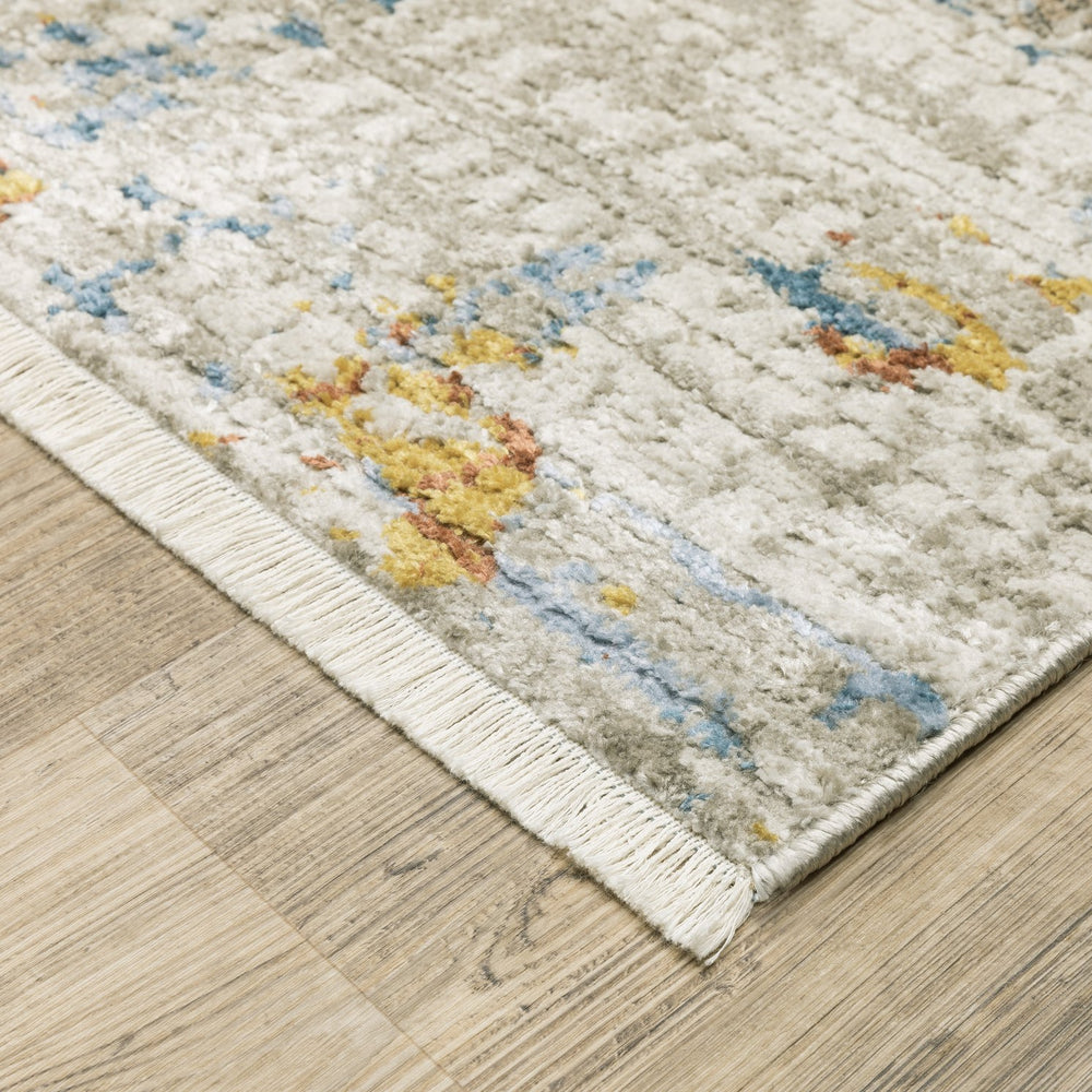 Oriental Weavers Bauer Eco-friendly Indoor Area Rug In Warm Neutrals – Stylish, Durable, And Easy To Clean Design Beige,Multi Pet Fibers B005e2160230st