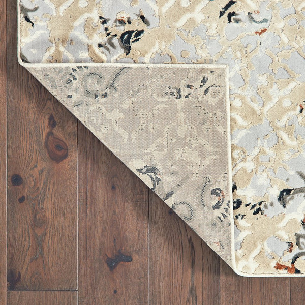 Oriental Weavers Bowen Textured Indoor Area Rug - Luxurious Softness, Bold Patterns, And Versatile Color Palette Grey,Gold Polypropylene B108w2117165st