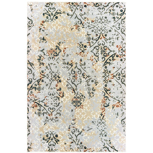 Oriental Weavers Bowen Textured Indoor Area Rug - Luxurious Softness, Bold Patterns, And Versatile Color Palette Grey,Gold Polypropylene B108w2117165st