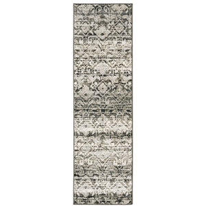 Oriental Weavers Bowen High/Low Textured Area Rug - Soft Hand, Chic Patterns, Perfect For Modern Décor And Comfort Grey,Ivory Polypropylene B042h2068230st
