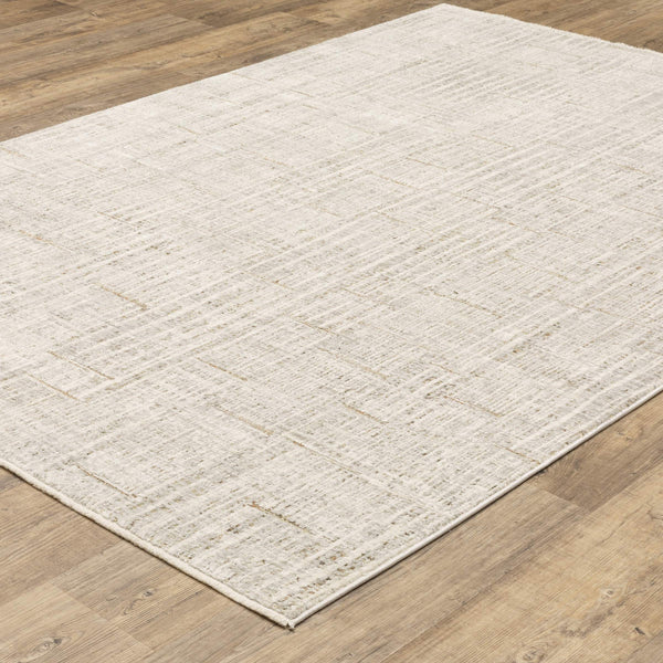 Oriental Weavers Branigan Japandi Inspired Polyester Area Rug with High Low Pile for Modern Living Spaces 2'3" x 3' BBRG02068091ST