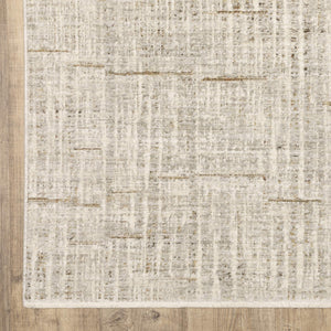 Oriental Weavers Branigan Japandi Inspired Polyester Runner Rug Soft High Low Pile Neutral Tones BBRG02076230ST