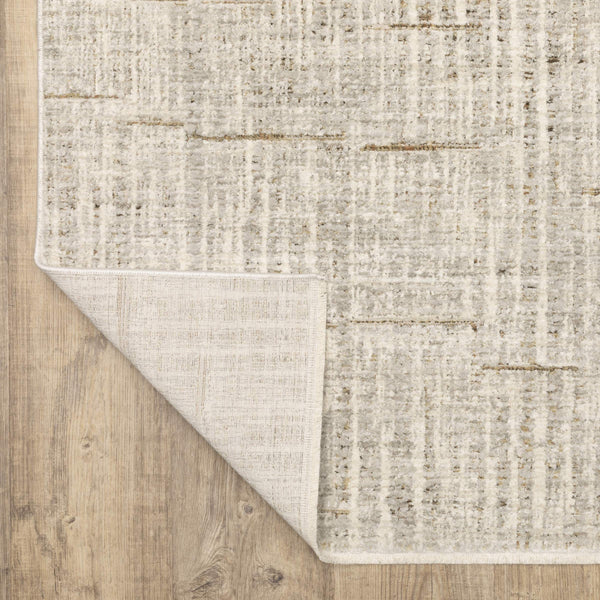 Oriental Weavers Branigan Japandi Inspired Polyester Runner Rug Soft High Low Pile Neutral Tones BBRG02076230ST