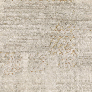 Oriental Weavers Branigan Geometric Polyester Area Rug with Gold Accents and High Low Pile for Modern Interiors 9'10" x 12'10" BBRG04300391ST