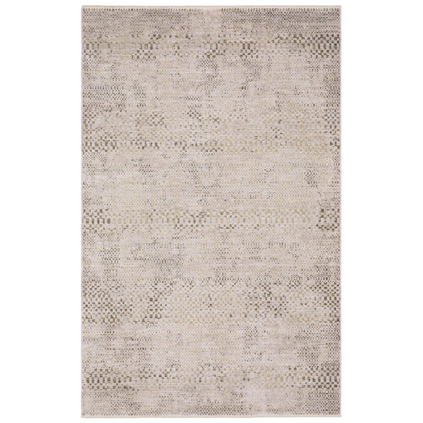 Oriental Weavers Branigan Polyester High Low Pile Runner Rug Warm Ivory Gold Transitional Accent BBRG06076230ST