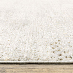 Oriental Weavers Branigan Polyester High Low Pile Runner Rug Warm Ivory Gold Transitional Accent BBRG06076230ST