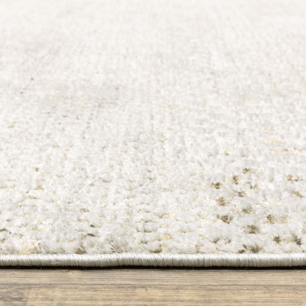 Oriental Weavers Branigan Polyester High Low Pile Runner Rug Warm Ivory Gold Transitional Accent BBRG06076230ST