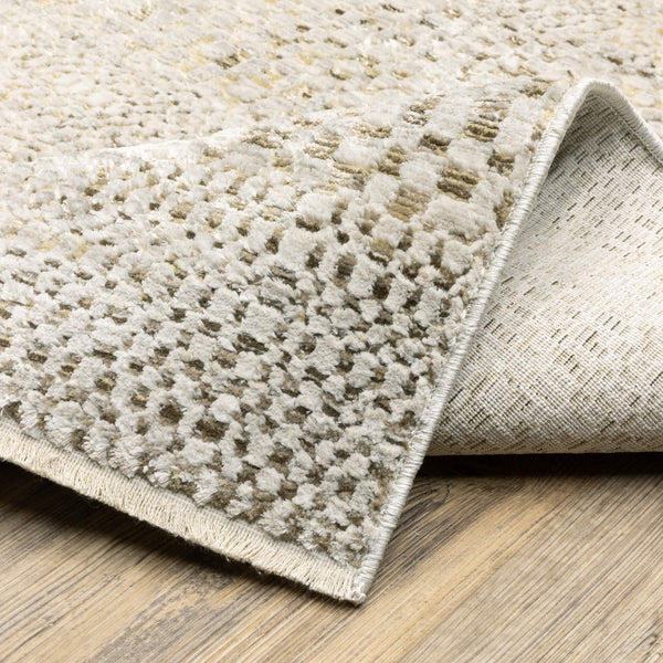 Oriental Weavers Branigan Polyester High Low Pile Area Rug with Warm Tones for Modern Transitional Rooms 2'3" x 3' BBRG06068091ST