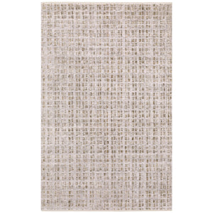 Oriental Weavers Branigan Geometric Block Grid Runner Rug Soft Polyester High Low Pile Neutral Tones BBRG07076230ST