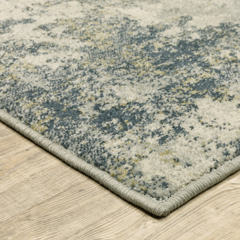 Oriental Weavers Branson Indoor Area Rug - Textured Polypropylene Design In Classic Colors For Stylish Decor Beige,Teal Polypropylene Bbr12a058220st