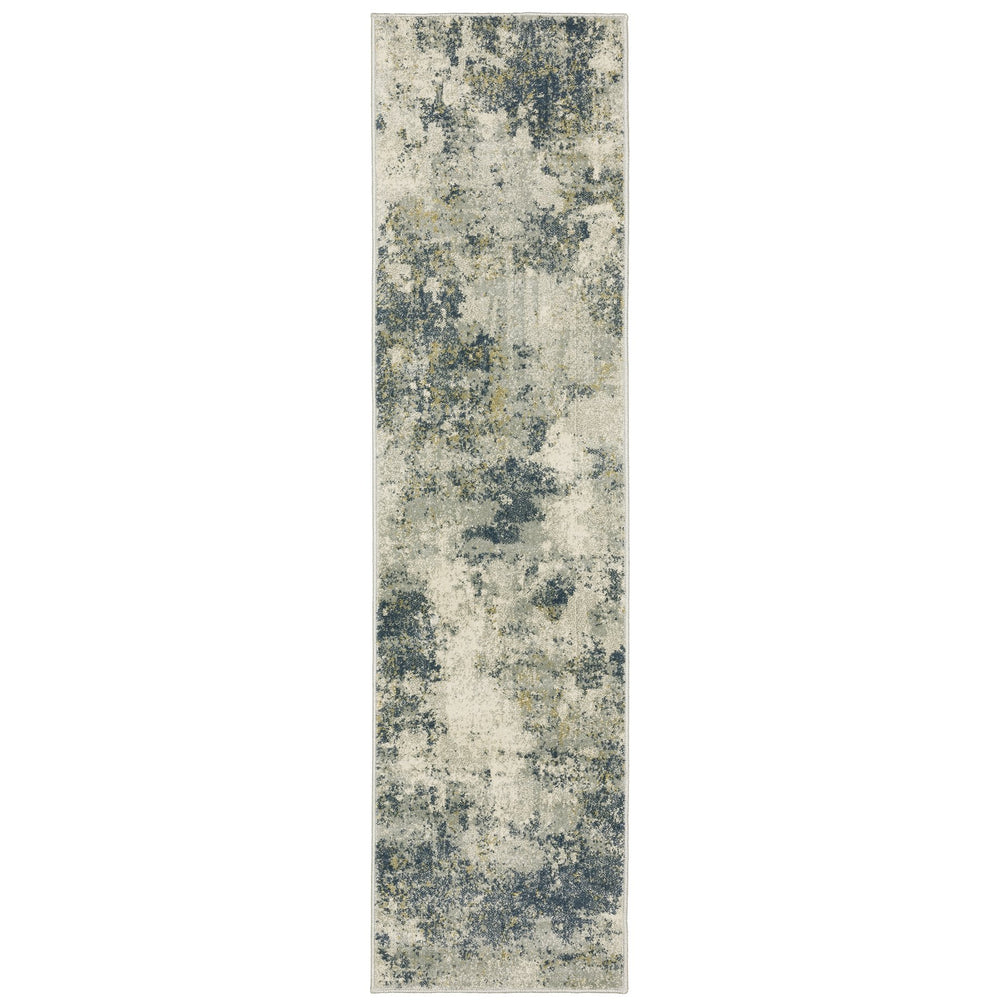 Oriental Weavers Branson Indoor Area Rug - Textured Polypropylene Design In Classic Colors For Stylish Decor Beige,Teal Polypropylene Bbr12a058220st