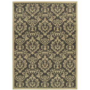 Oriental Weavers Brentwood Indoor Area Rug - Elegant Neutral Hues For Sophisticated Home Decor And Style Charcoal,Beige Polypropylene B530k9300390st
