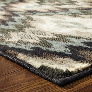 Oriental Weavers Brentwood Elegant Indoor Area Rug Collection - Sophisticated Neutral Hues For Timeless Decor Ivory,Blue Polypropylene B531k9300390st