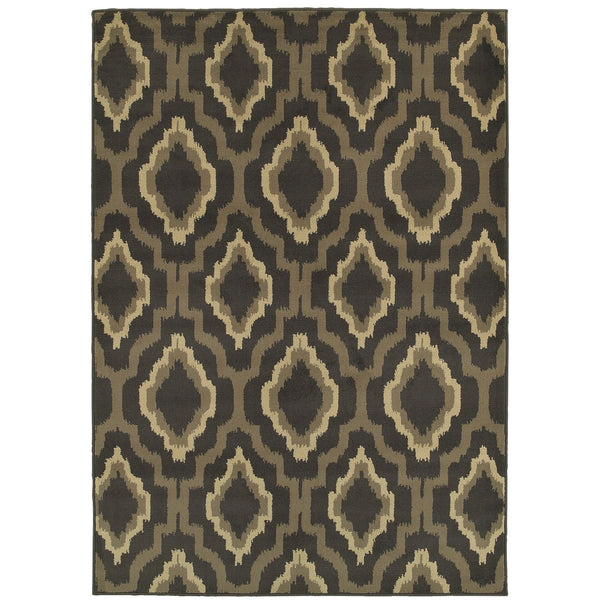 Oriental Weavers Brentwood Indoor Area Rug - Elegant Neutral Hues For A Sophisticated Touch In Any Room Decor Charcoal,Grey Polypropylene B5501d300390st