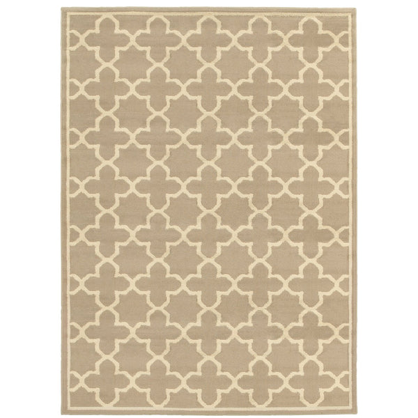 Oriental Weavers Brentwood Indoor Area Rug Collection - Elegant Neutral Hues For Sophisticated Home Décor Style Tan,Beige Polypropylene B091d9300390st
