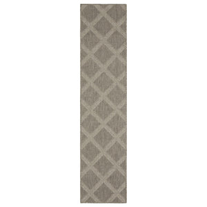 Oriental Weavers Caicos Indoor/Outdoor Area Rug - Sophisticated Design, Easy Care Polypropylene, Perfect For Families Grey,Light Grey Polypropylene Cca02n055230st