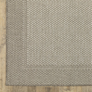 Oriental Weavers Caicos Indoor/Outdoor Area Rug - Sophisticated Design With Easy-care Polypropylene For Any Space Grey,Light Grey Polypropylene Cca03n240305st