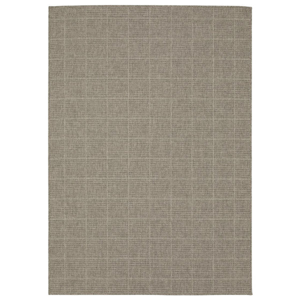 Oriental Weavers Caicos Indoor/Outdoor Area Rug - Stylish Performance Design, Easy Care, Perfect For High Traffic Spaces Grey,Light Grey Polypropylene Cca04b240305st