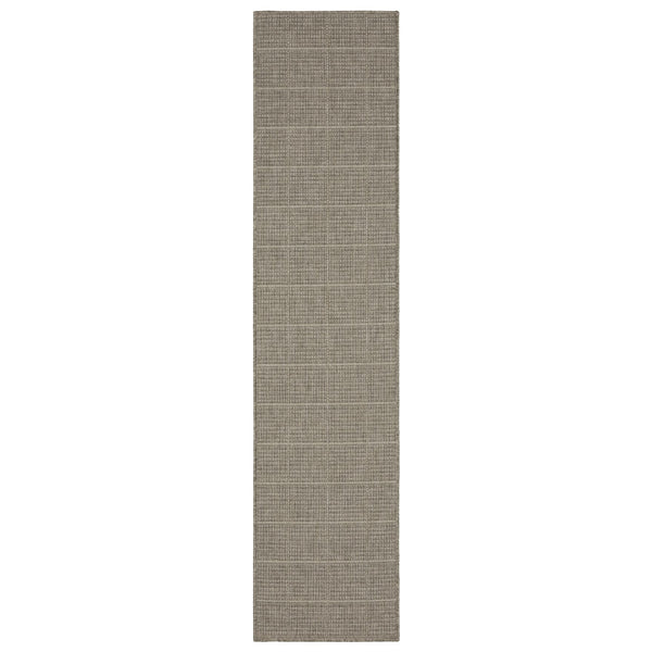 Oriental Weavers Caicos Indoor/Outdoor Area Rug - Stylish Performance Design, Easy Care, Perfect For High Traffic Spaces Grey,Light Grey Polypropylene Cca04b055230st