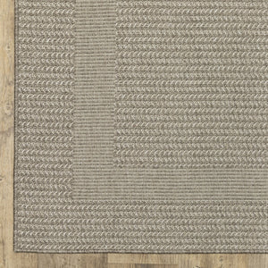 Oriental Weavers Caicos Indoor/Outdoor Area Rug - Stylish, Easy-clean Design For High Traffic Spaces And Families Grey,Light Grey Polypropylene Cca05a240305st
