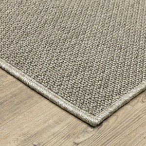 Oriental Weavers Caicos Indoor/Outdoor Area Rug - Elegant Design With Easy Care Polypropylene For High Traffic Spaces Grey,Light Grey Polypropylene Cca07a300390st