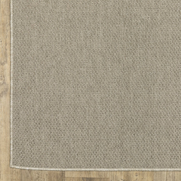 Oriental Weavers Caicos Indoor/Outdoor Area Rug - Elegant Design With Easy Care Polypropylene For High Traffic Spaces Grey,Light Grey Polypropylene Cca07a300390st