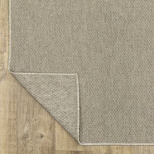 Oriental Weavers Caicos Indoor/Outdoor Area Rug - Elegant Design With Easy Care Polypropylene For High Traffic Spaces Grey,Light Grey Polypropylene Cca07a300390st