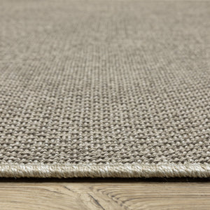 Oriental Weavers Caicos Indoor/Outdoor Area Rug - Elegant Design With Easy Care Polypropylene For High Traffic Spaces Grey,Light Grey Polypropylene Cca07a300390st