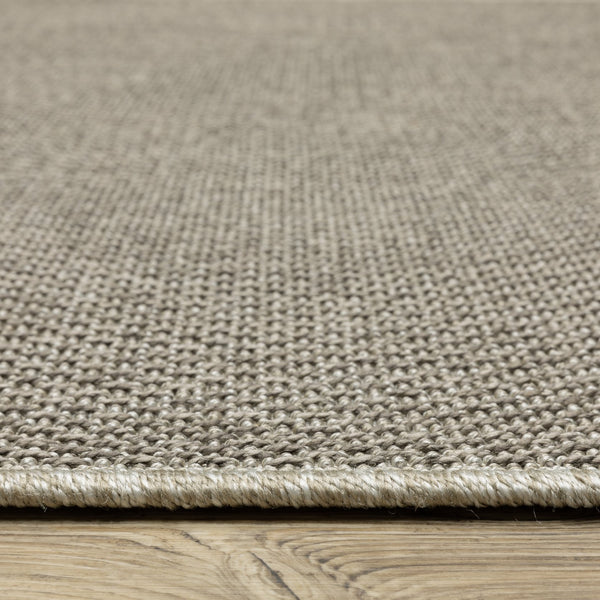Oriental Weavers Caicos Indoor/Outdoor Area Rug - Elegant Design With Easy Care Polypropylene For High Traffic Spaces Grey,Light Grey Polypropylene Cca07a300390st