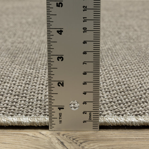 Oriental Weavers Caicos Indoor/Outdoor Area Rug - Elegant Design With Easy Care Polypropylene For High Traffic Spaces Grey,Light Grey Polypropylene Cca07a300390st