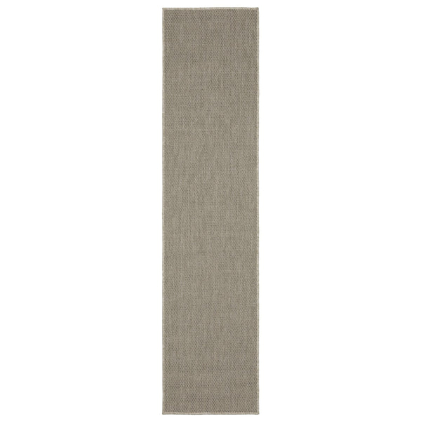 Oriental Weavers Caicos Indoor/Outdoor Area Rug - Elegant Design With Easy Care Polypropylene For High Traffic Spaces Grey,Light Grey Polypropylene Cca07a055230st