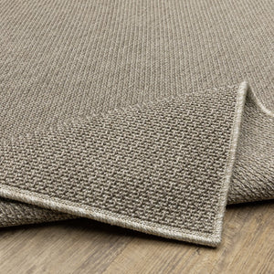 Oriental Weavers Caicos Indoor/Outdoor Area Rug - Elegant Design With Easy Care Polypropylene For High Traffic Spaces Grey,Light Grey Polypropylene Cca07a300390st