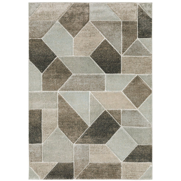 Oriental Weavers Cambria Indoor Area Rug - Soft Modern Design In Warm Tones With Subtle Hues For Elegant Interiors Grey,Brown Polypropylene C004l2160230st