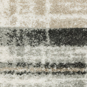 Oriental Weavers Cambria Indoor Area Rug - Soft Modern Design In Warm Neutrals With Hues Of Blue And Mint Tones Tan,Charcoal Polypropylene C055x2057230st