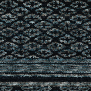 Oriental Weavers Capella Indoor Area Rug - Luxurious Soft Space-dyed Polyester With Modern Geometric Design Blue,Teal Polyester Ccap01068235st