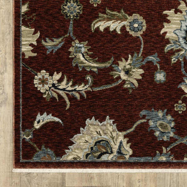 Oriental Weavers Capella Indoor Area Rug – Luxurious Softness, Versatile Styles, And Bohemian Elegance For Any Space Red,Multi Polyester Ccap06200296st