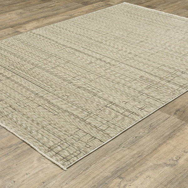 Oriental Weavers Capella Soft Polyester Indoor Area Rug – Versatile, Textured Design For Modern And Traditional Spaces Beige,Brown Polyester Ccap07240340st