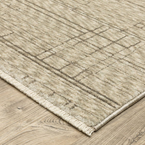Oriental Weavers Capella Soft Polyester Indoor Area Rug – Versatile, Textured Design For Modern And Traditional Spaces Beige,Brown Polyester Ccap07240340st